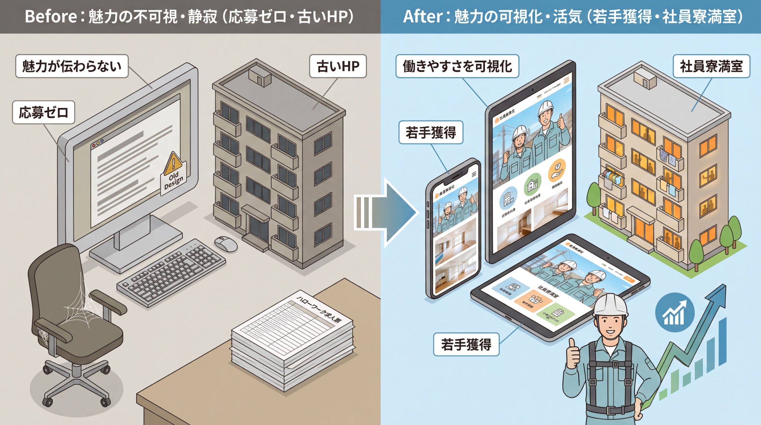 建設業採用事例